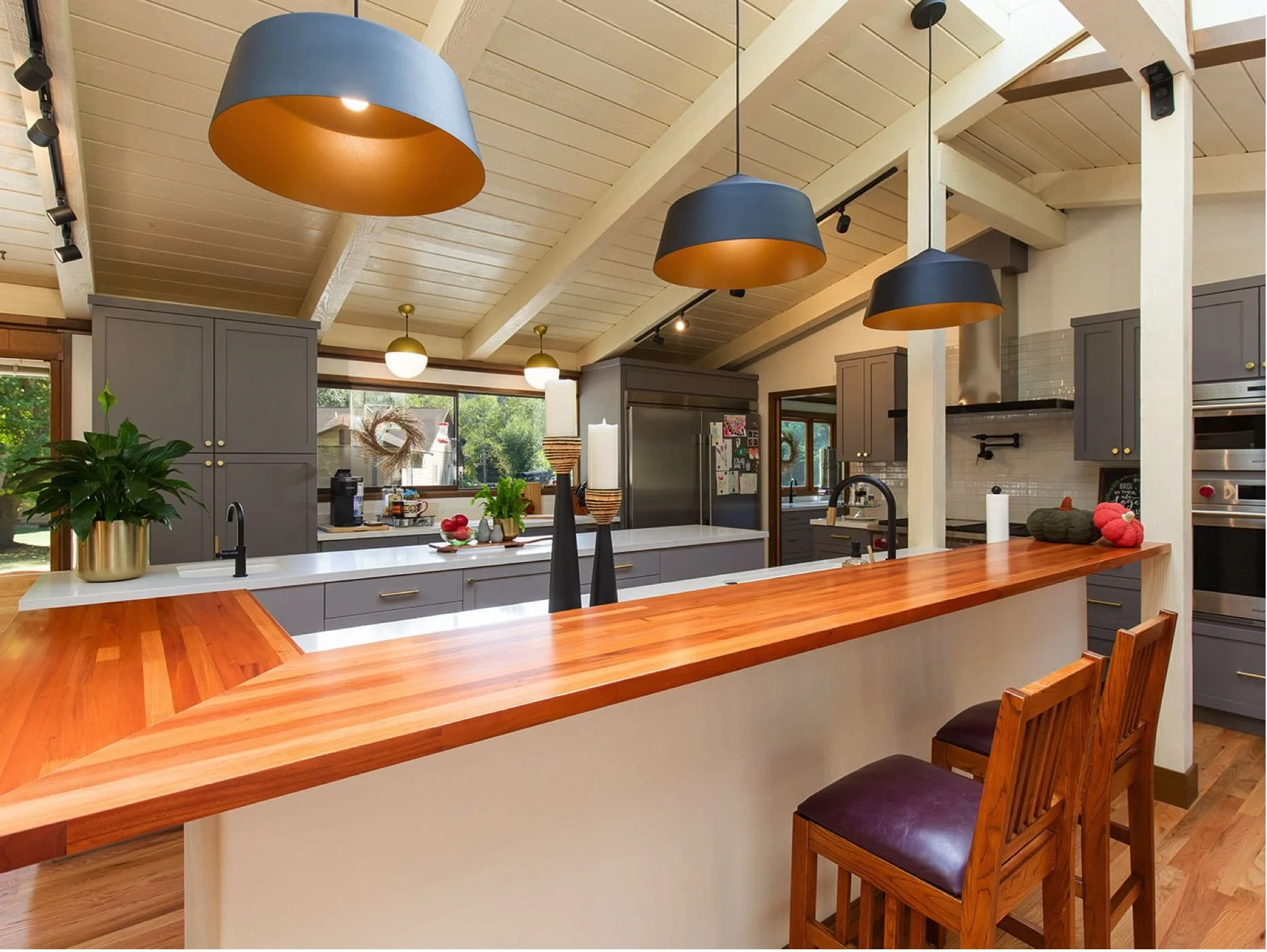 Mid-century residential interior published by Cairns Architecture